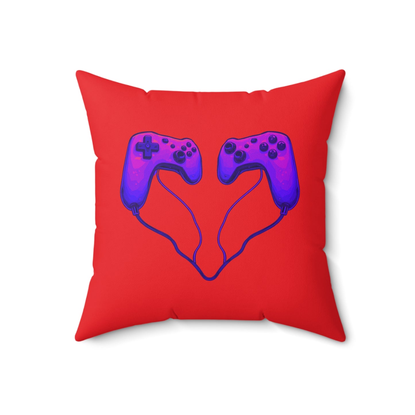 Control my Heart Spun Polyester Square Pillow