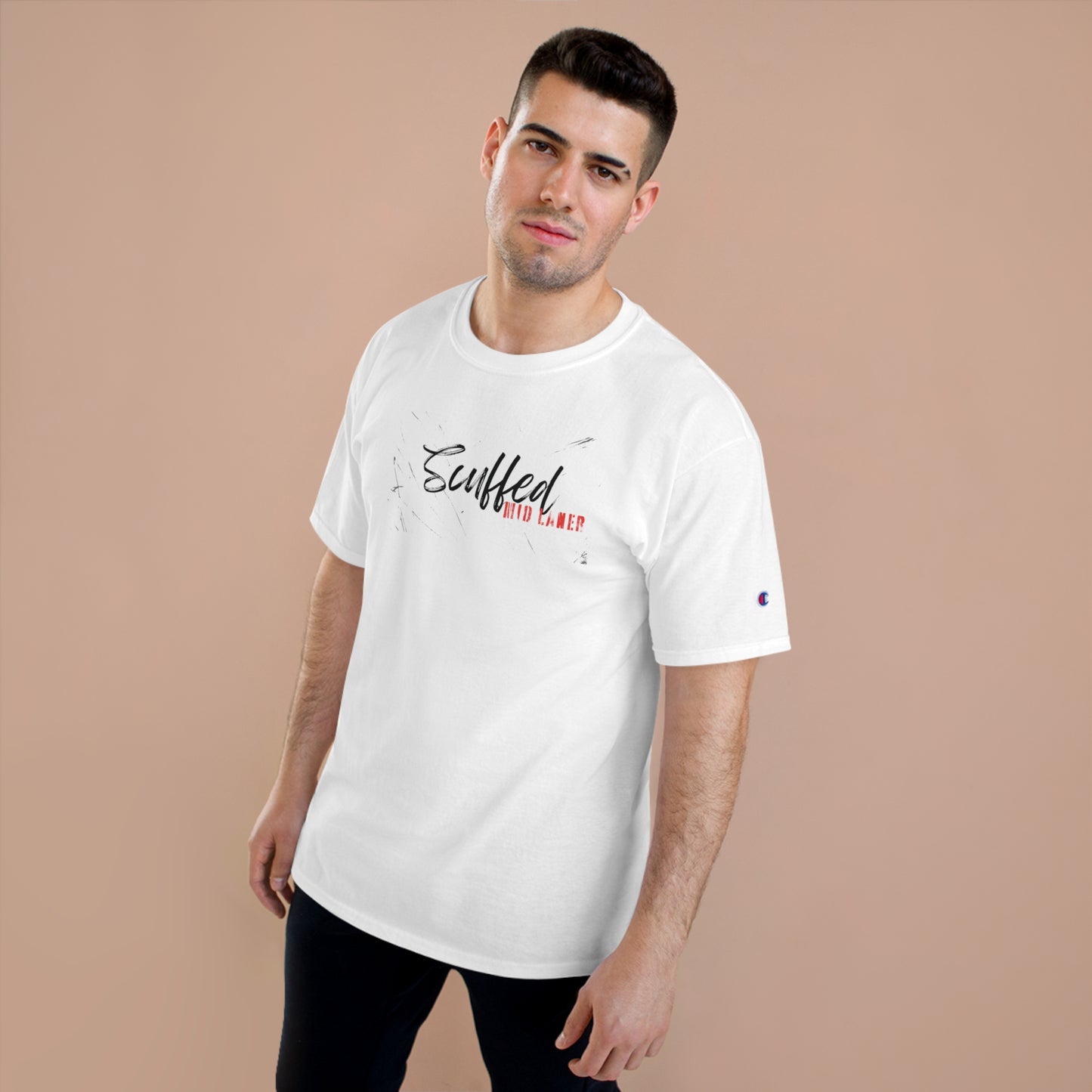 Scuffed Mid laner Champion White T-Shirt