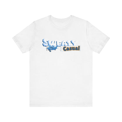 Sweaty Casual Airplay Unisex Jersey Short Sleeve Tee