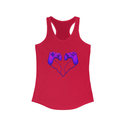 Control my Heart Women's Ideal Racerback Tank