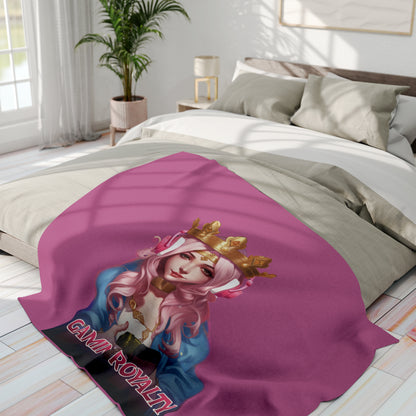 Gaming Royalty Arctic Fleece Blanket - PINK