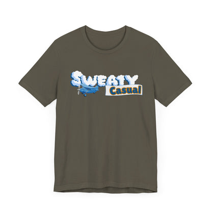 Sweaty Casual Airplay Unisex Jersey Short Sleeve Tee