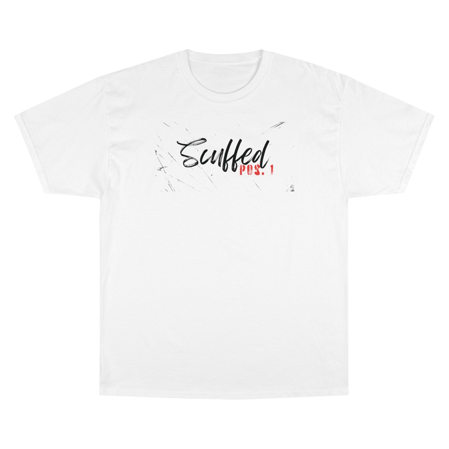 Scuffed Pos.1 Champion White T-Shirt