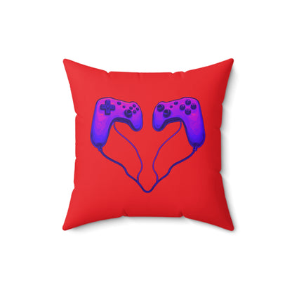 Control my Heart Spun Polyester Square Pillow