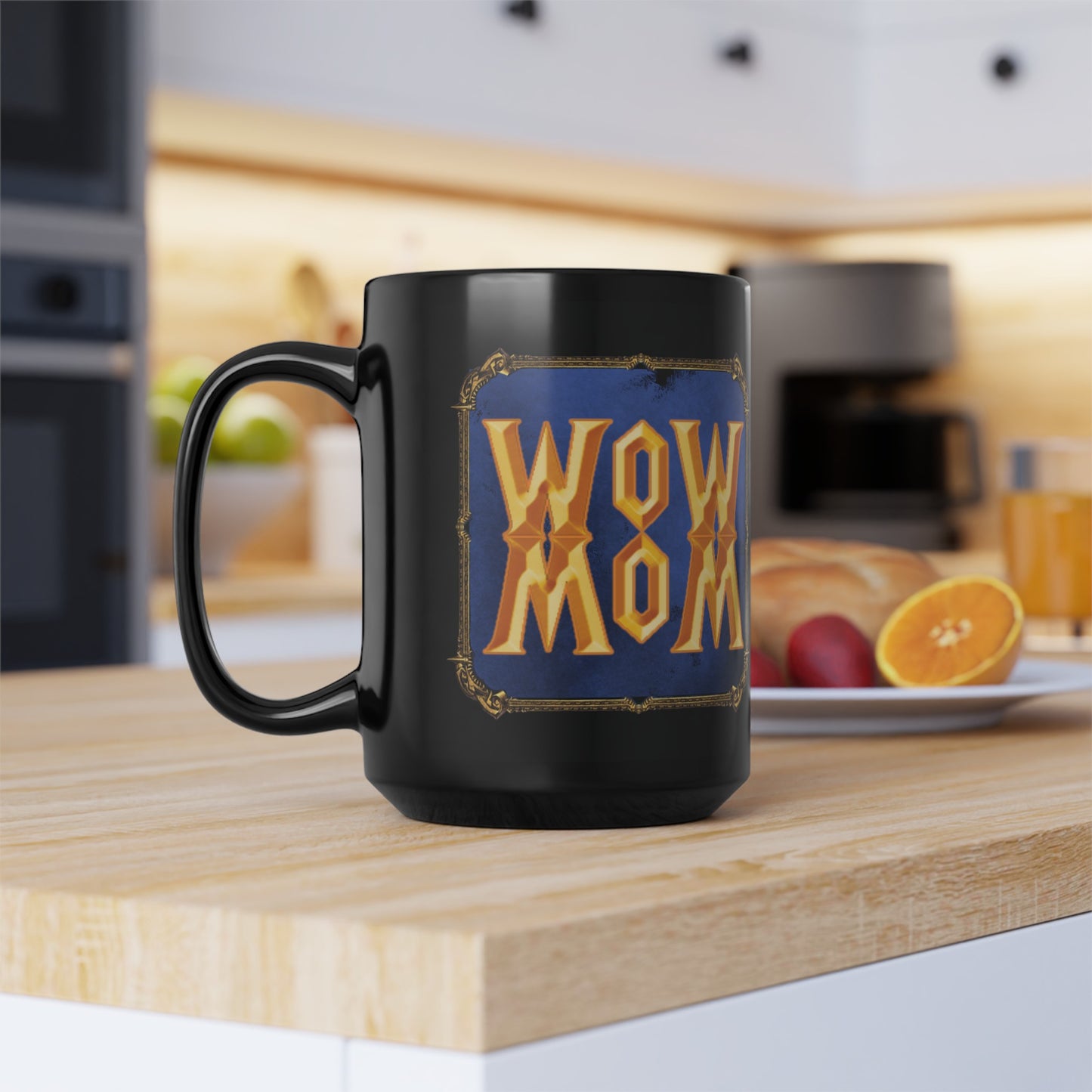 WoW MoM Black Mug (11oz, 15oz)