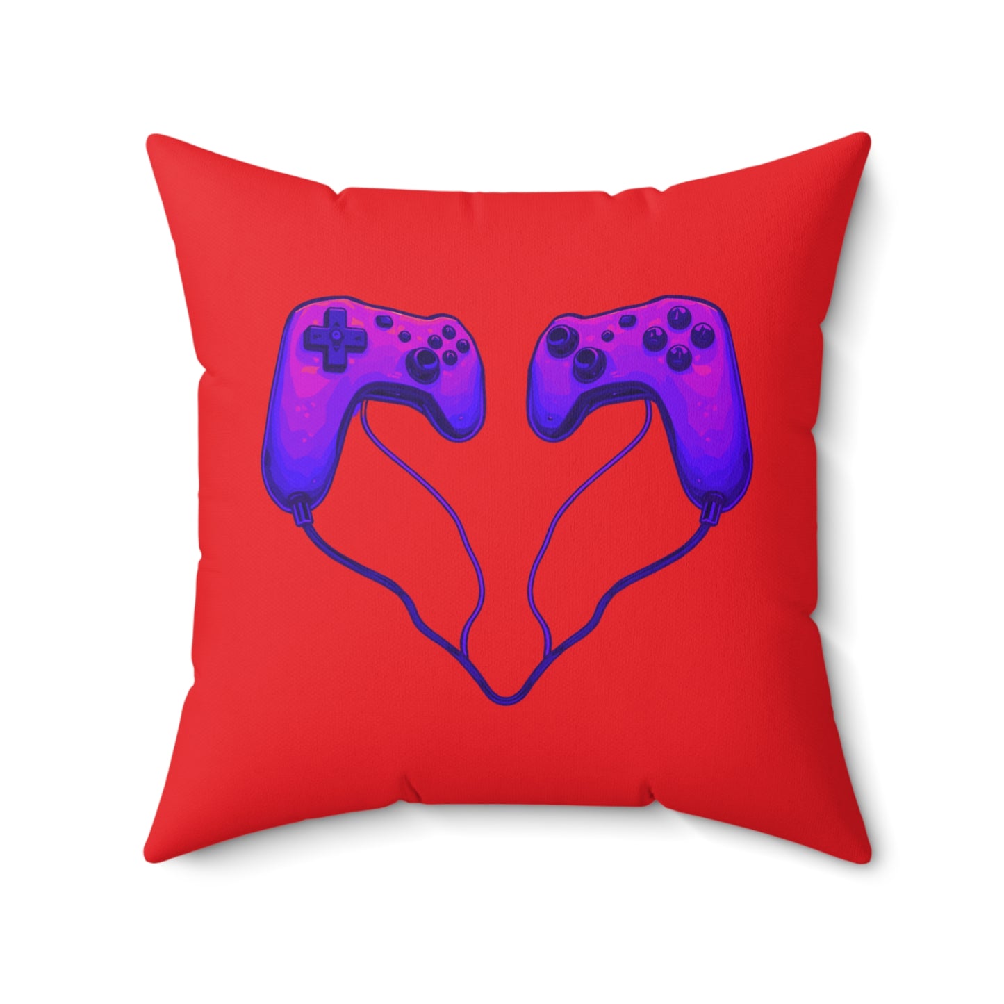 Control my Heart Spun Polyester Square Pillow