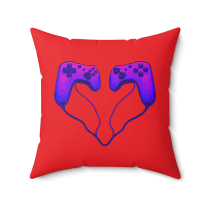 Control my Heart Spun Polyester Square Pillow