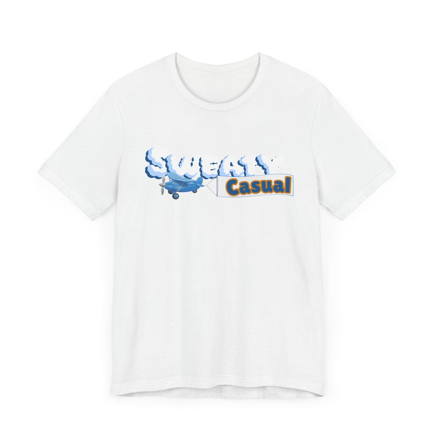 Sweaty Casual Airplay Unisex Jersey Short Sleeve Tee