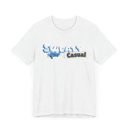 Sweaty Casual Airplay Unisex Jersey Short Sleeve Tee