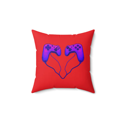 Control my Heart Spun Polyester Square Pillow