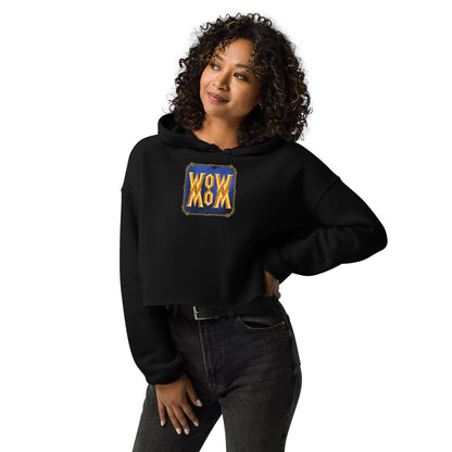 WoW MoM Crop Hoodie