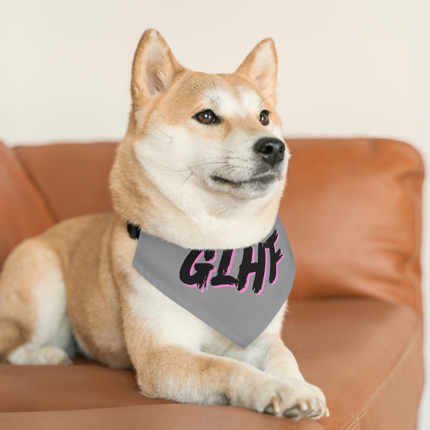 GLHF Pet Bandana Collar - PINK