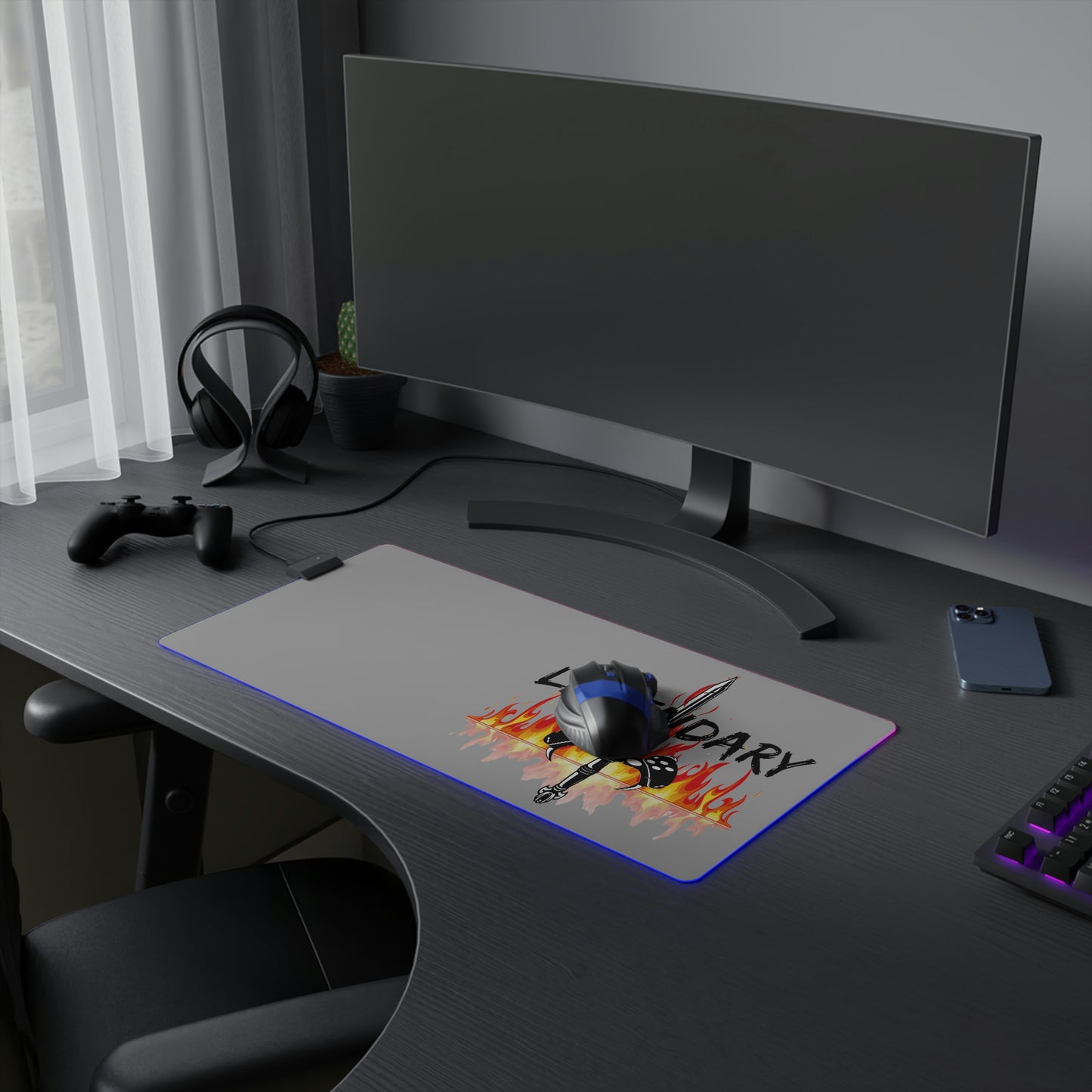 Legendary LED Gaming Mouse Pad