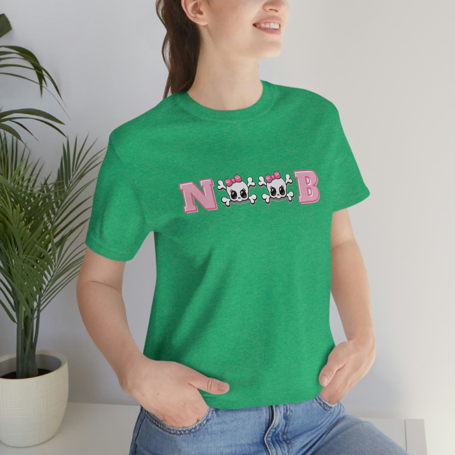 The Cutest Noob Jersey Short Sleeve Tee