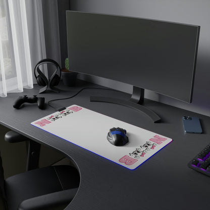 The Cutest Noob LED Gaming Mouse Pad