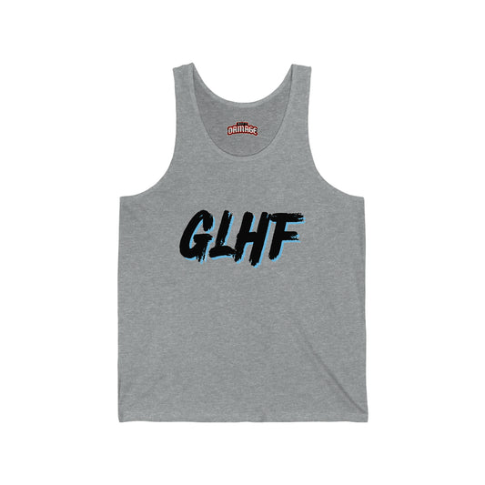 GLHF Womens Jersey Tank - BLUE