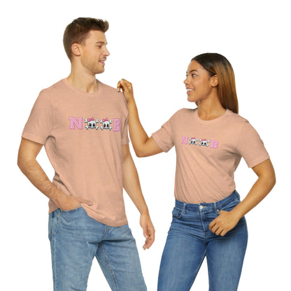 The Cutest Noob Jersey Short Sleeve Tee