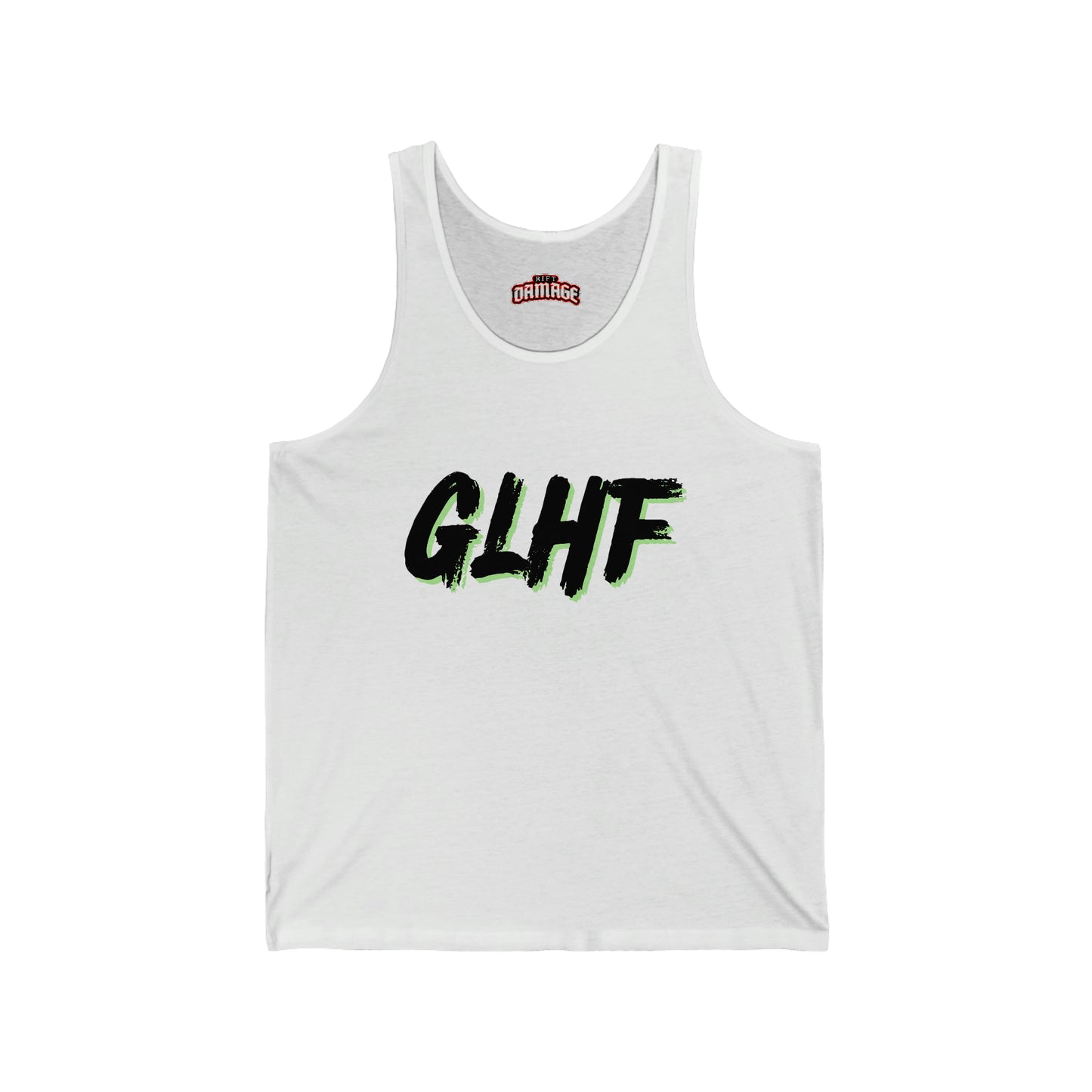 GLHF Womens Jersey Tank - GREEN