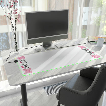 The Cutest Noob LED Gaming Mouse Pad