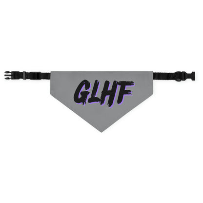 GLHF Pet Bandana Collar - PURPLE