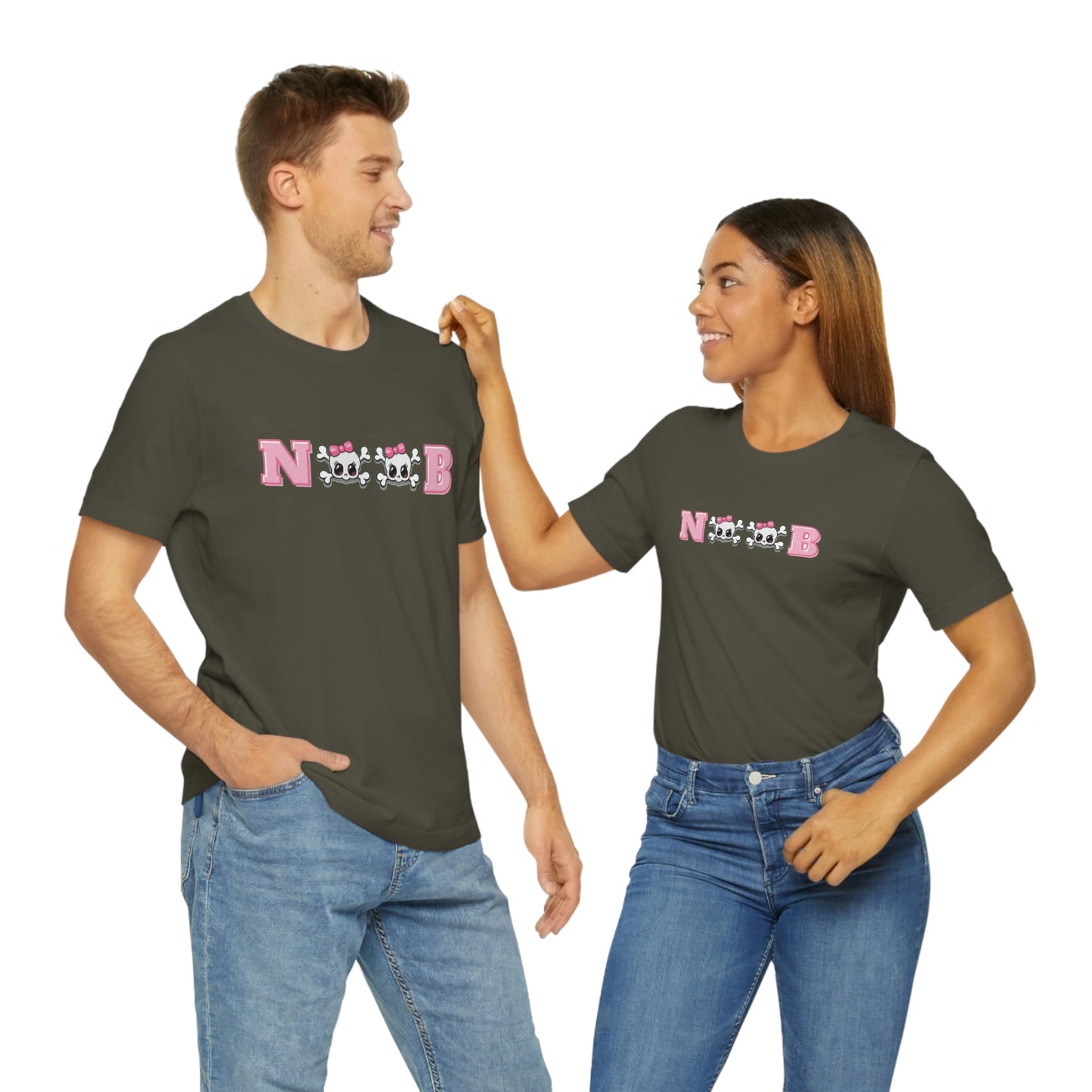 The Cutest Noob Jersey Short Sleeve Tee