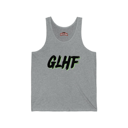 GLHF Womens Jersey Tank - GREEN