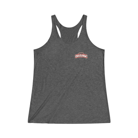 Rift Damage Women's Tri-Blend Racerback Tank