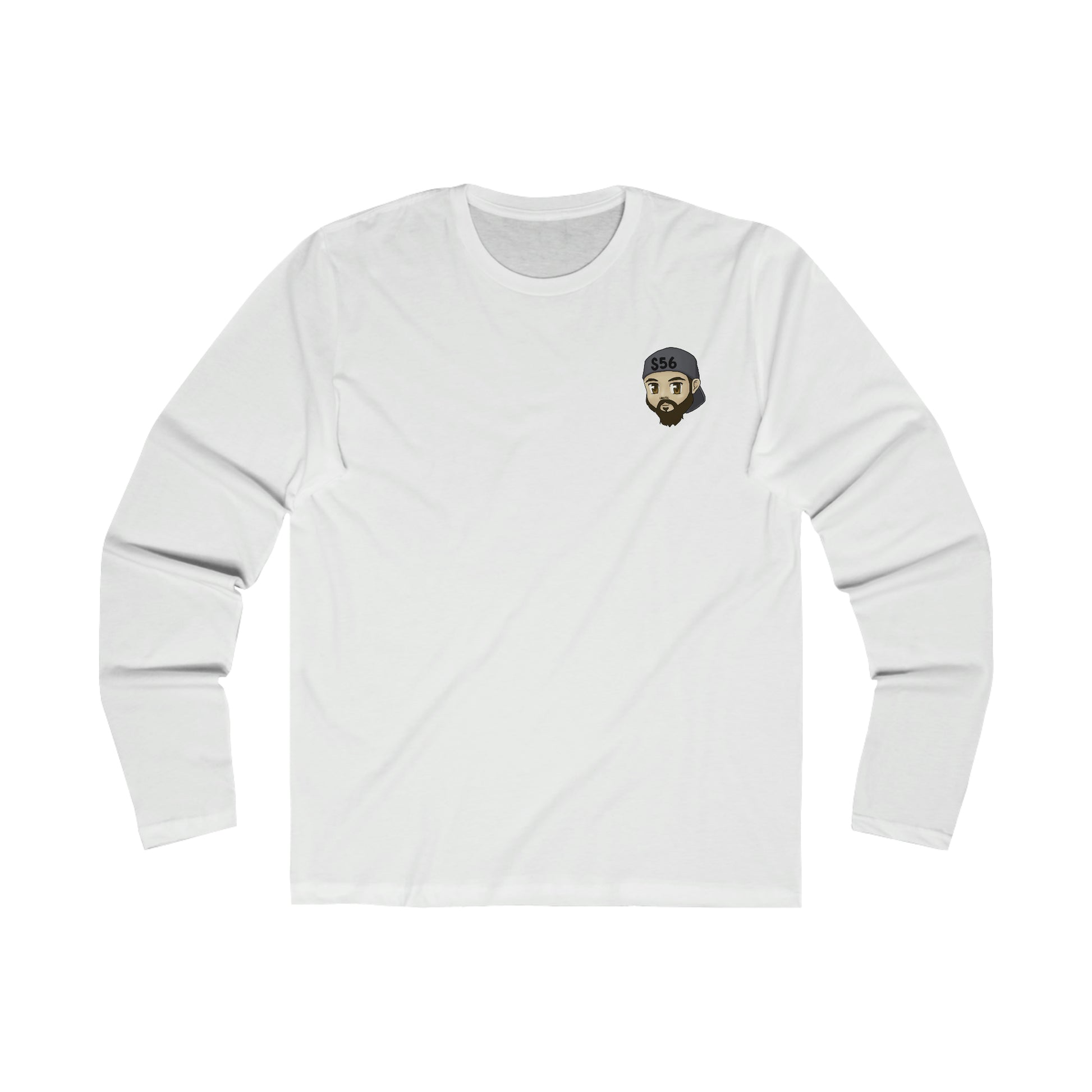 sllver56 Men's Long Sleeve Crew Tee