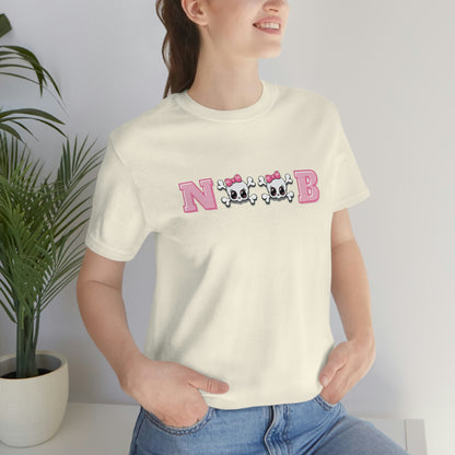 The Cutest Noob Jersey Short Sleeve Tee