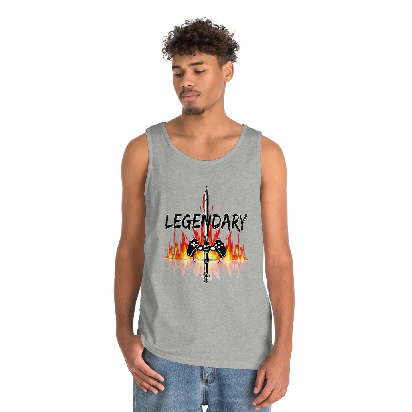 Legendary Gamer Men's Heavy Cotton Tank Top